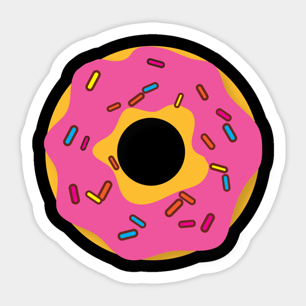 Doughnut Sticker by HailDesign